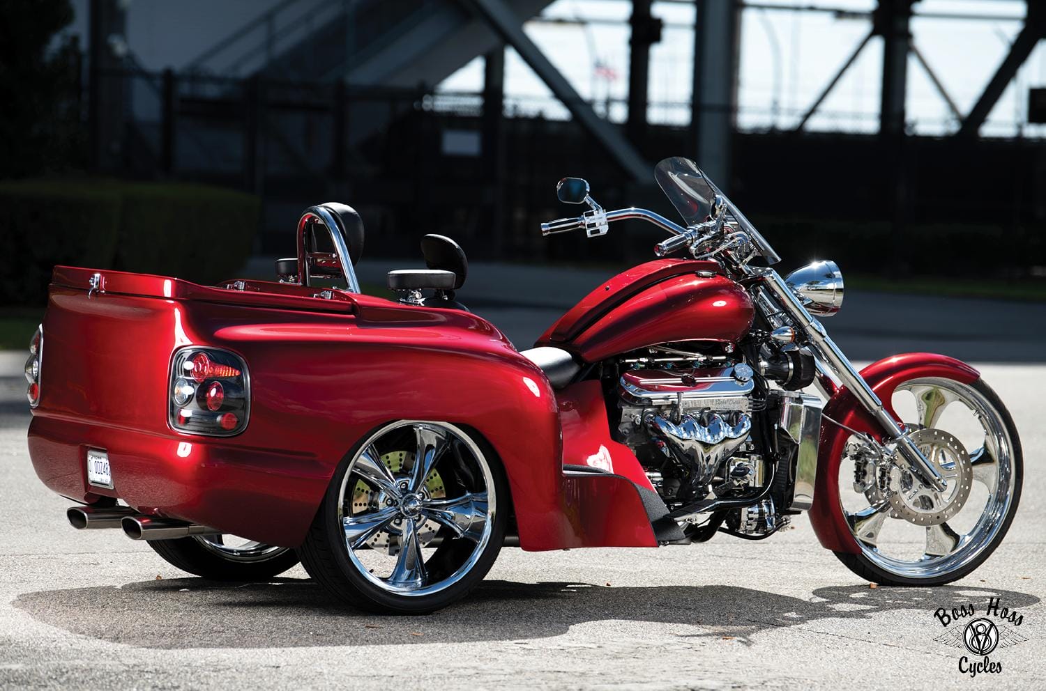 2021 Candy Red 445 Mini Truck (wecompress.com)